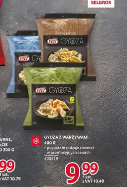 Selgros Gyoza z warzywami Vici oferta