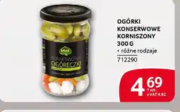 Selgros Ogórki konserwowe korniszony oferta
