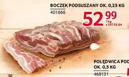 Selgros Boczek podsuszany oferta