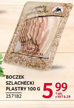 Selgros Boczek szlachecki plastry oferta