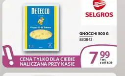 Selgros Gnocchi De Cecco oferta