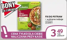 Selgros Fix do potraw Knorr oferta