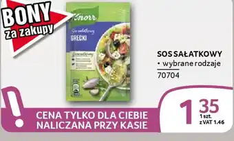 Selgros Sos sałatkowy Knorr oferta