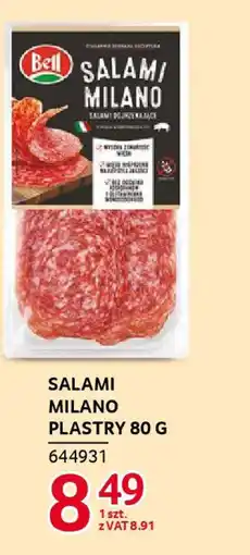 Selgros Salami milano plastry Bell oferta