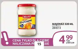 Selgros Majonez Mosso Napoleoński oferta