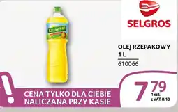 Selgros Olej rzepakowy oferta