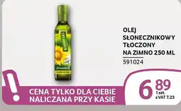 Selgros Olej słonecznikowy tłoczony na zimno oferta