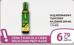 Selgros Olej rzepakowy tłoczony na zimno oferta