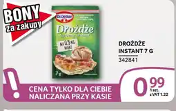 Selgros Drożdże instant Dr. Oetker oferta
