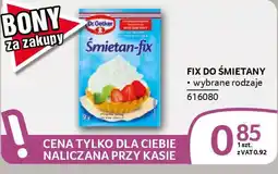 Selgros Fix do śmietany Dr. Oetker oferta