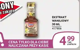 Selgros Ekstrakt waniliowy Dr. Oetker oferta