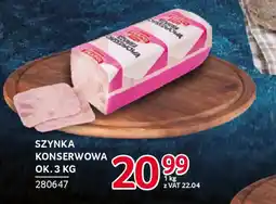 Selgros Szynka konserwowa pekpol oferta