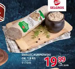 Selgros Smalec kurpiowski pekpol oferta