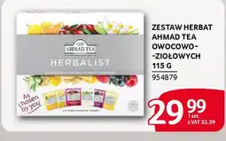Selgros Zestaw herbat Ahmad Tea owocowo-ziołowych oferta