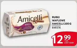 Selgros Rurki waflowe Amicelli oferta