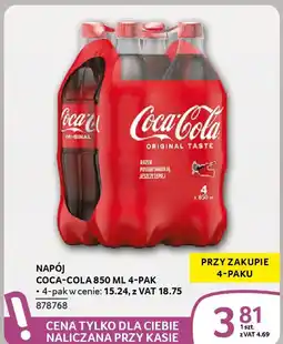 Selgros Napój Coca-Cola oferta