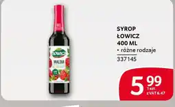 Selgros Syrop Lowicz oferta