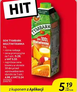 Selgros Sok Tymbark Multiwitamina oferta