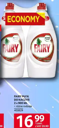 Selgros Fairy płyn do naczyń oferta