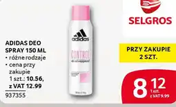 Selgros Adidas Deo Spray oferta