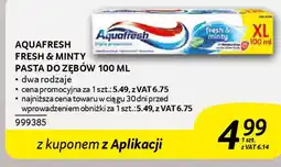 Selgros Pasta do zębów Aquafresh Fresh & Minty oferta