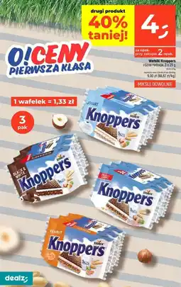 Dealz Wafelek Knoppers oferta