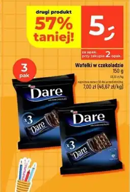 Dealz Wafelki Dare w czekoladzie oferta