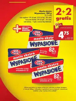 Biedronka Masło ekstra Wypasione Mlekovita oferta