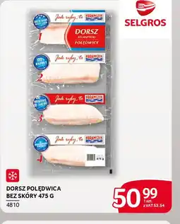 Selgros Dorsz polędwica bez skóry oferta