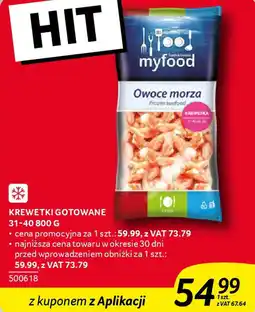 Selgros Krewetki gotowane oferta