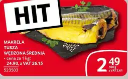 Selgros Makrela tusza wędzona średnia oferta