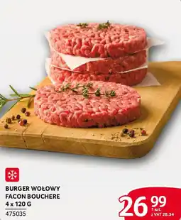 Selgros Burger wołowy Facon Bouchere oferta