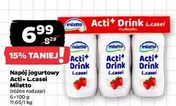 Netto Napój jogurtowy truskawkowy Miletto oferta