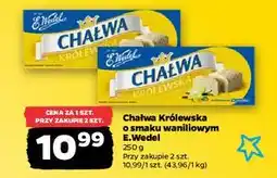 Netto Chałwa królewska waniliowa E. Wedel oferta