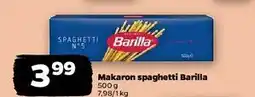 Netto Makaron spaghetti no 5 Barilla oferta