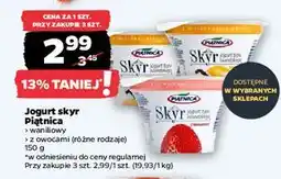 Netto Jogurt typu islandzkiego waniliowy Piątnica Skyr oferta