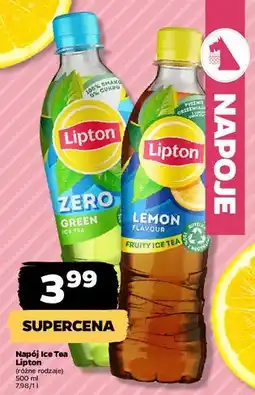 Netto Herbata mrożona zero Lipton Green Ice Tea oferta