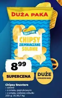Netto Chipsy solone Snaxters oferta