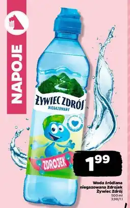 Netto Woda niegazowana Żywiec Zdrój Zdrojek oferta