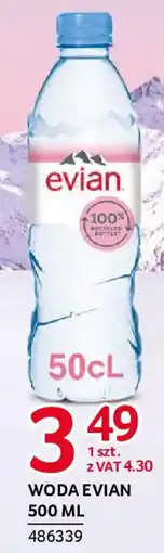 Selgros Woda evian oferta