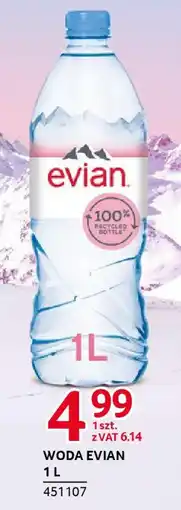 Selgros WODA EVIAN oferta