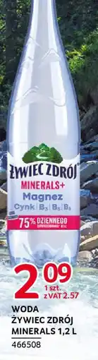 Selgros Woda żywiec zdrój minerals oferta