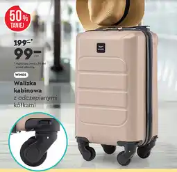 Biedronka Walizka kabinowa z odczepianymi kółkami oferta