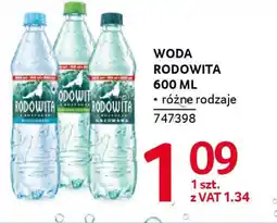 Selgros Woda rodowita oferta