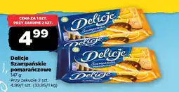 Netto Delicje Szampańskie pomarańczowe oferta