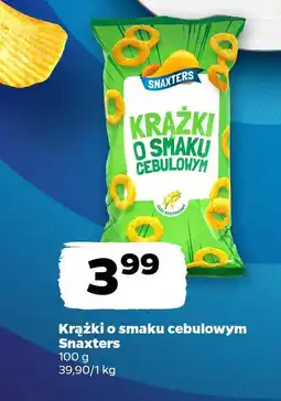 Netto Krążki o smaku cebulowym Snaxters oferta