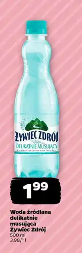 Netto Woda źródlana delikatnie musująca Żywiec Zdrój oferta
