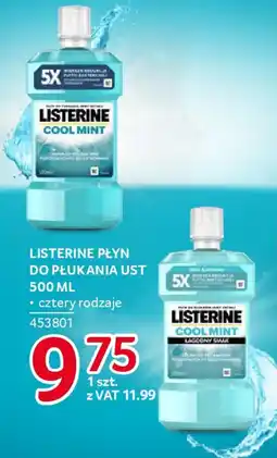 Selgros Listerine płyn do płukania ust oferta