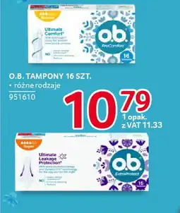 Selgros O.b. tampony oferta