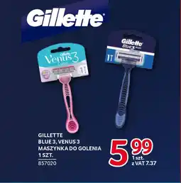 Selgros Gillette blue 3, venus 3 maszynka do golenia oferta